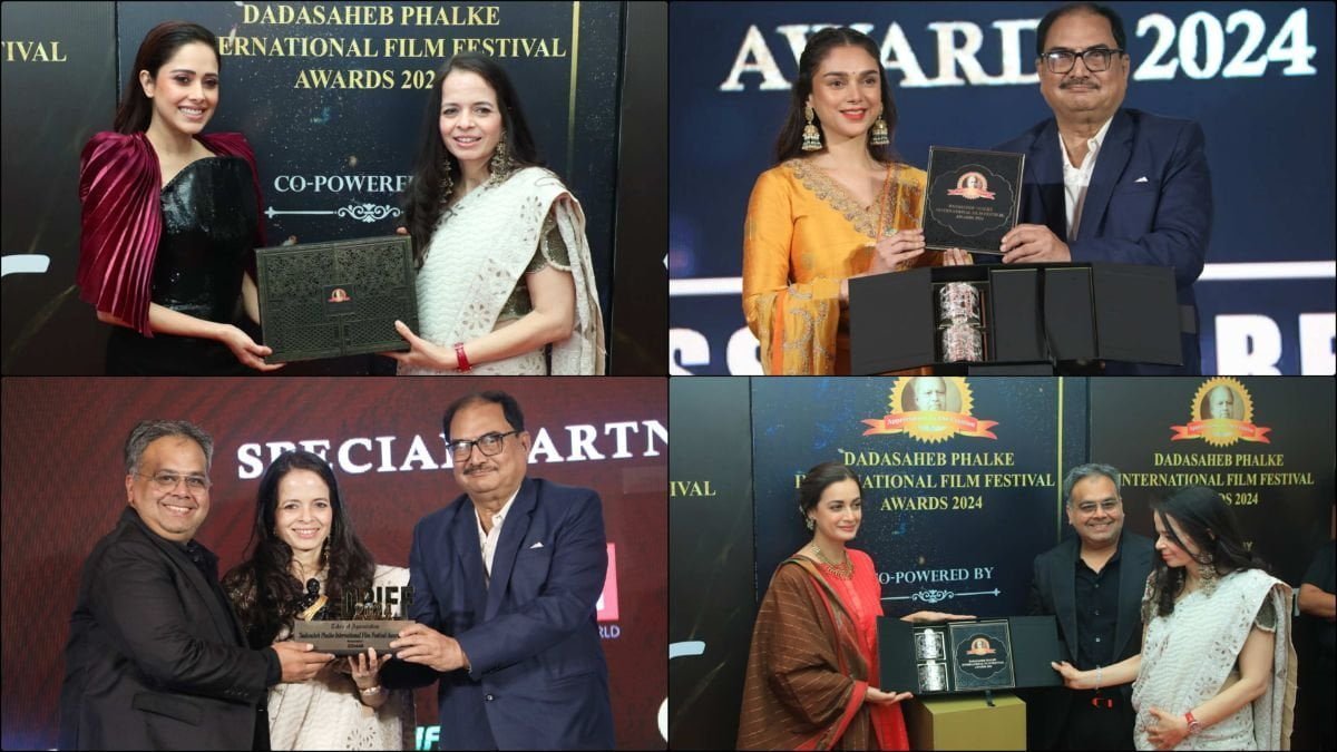 Aditi Rao Hydari, Dia Mirza And Nushrratt Bharuccha Unveils The Exquisite Invitation Of DPIFF Awards 2024 - PNN Digital
