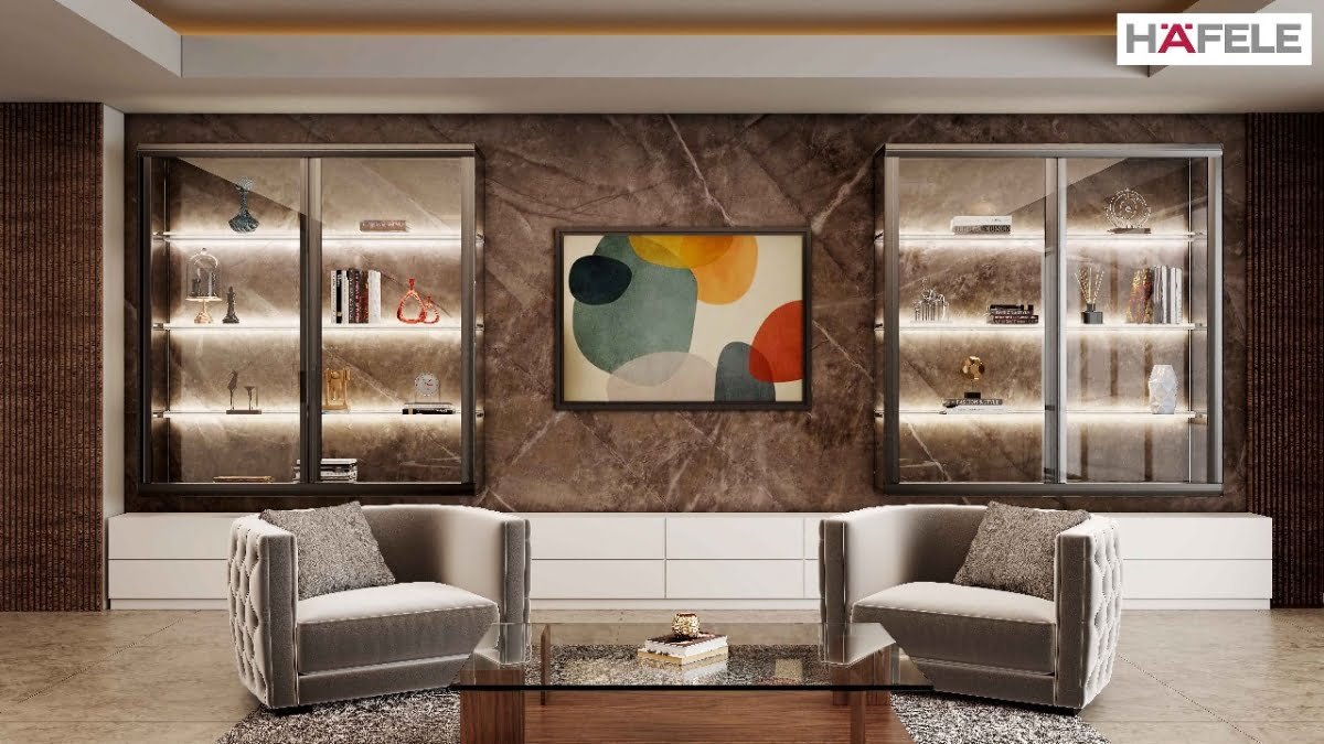 Hafele introduces the new Glass Edge Profiles under the 7108 product family of the Loox5 range