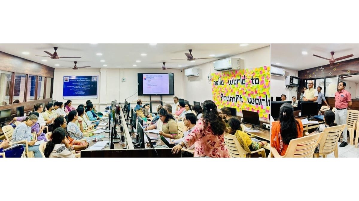 Sarvajanik University Hosts 5 Day AI Training for Teachers - PNN